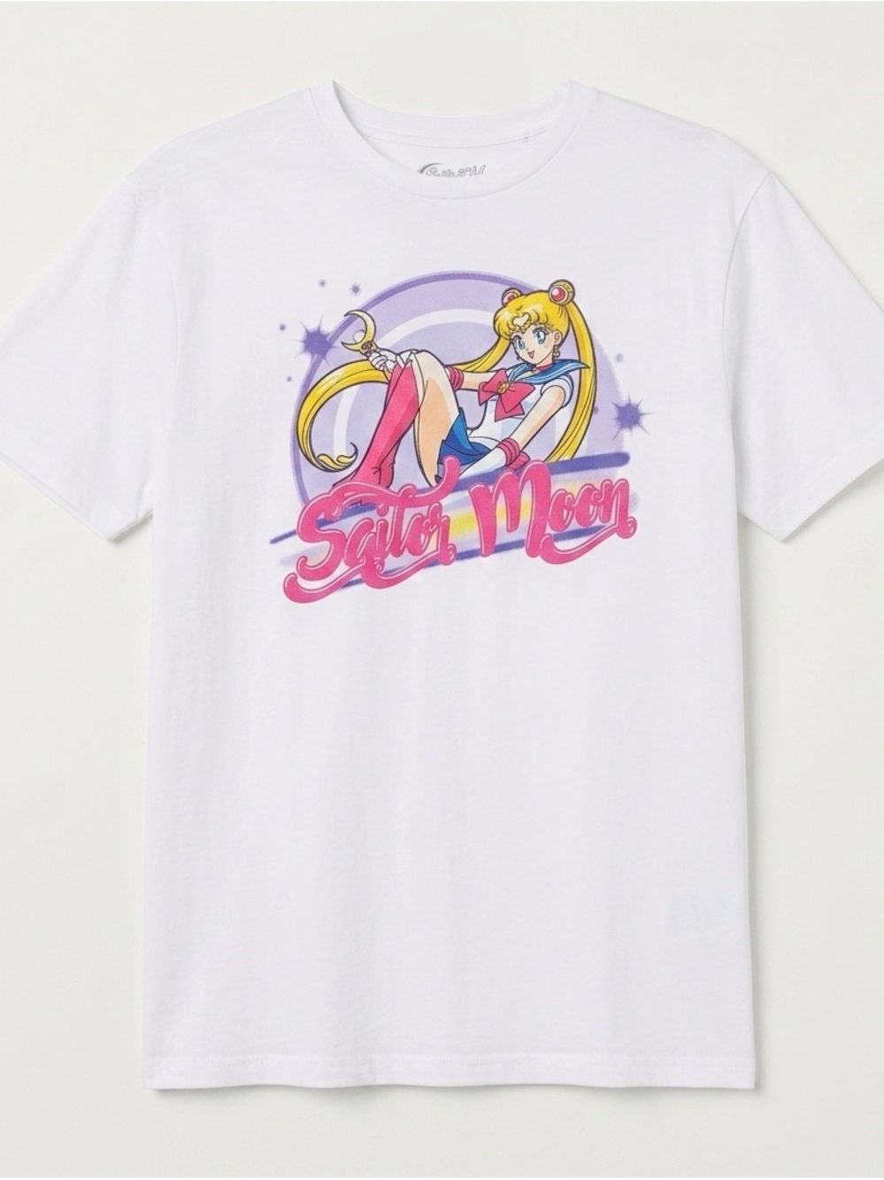 Sailor Moon white t-shirt Size XL